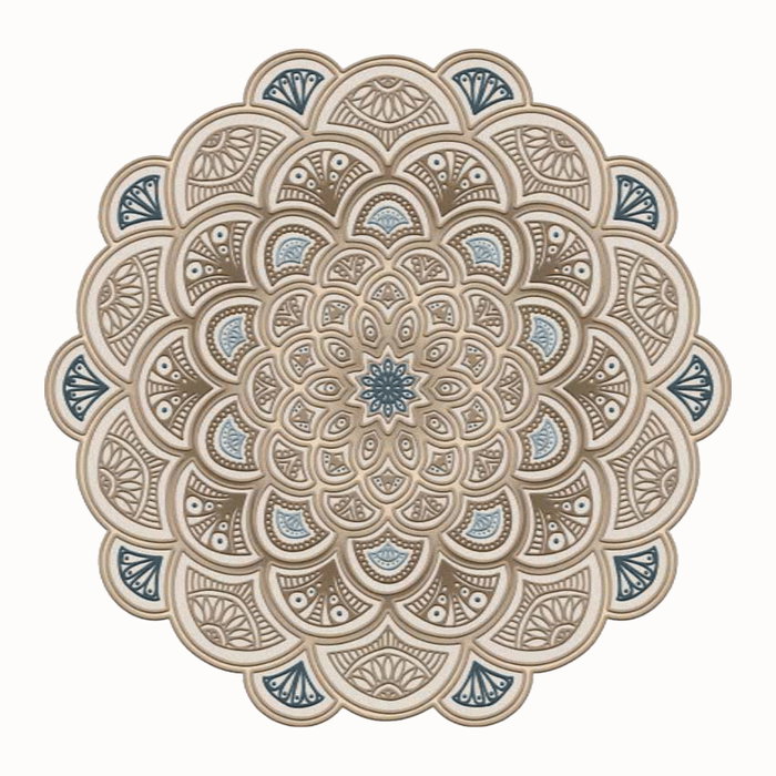 Conceptum Alfombra de Pasillo Crema 100 x 100 cm Conceptum Alfombra de Pasillo Crema 100 x 100 cm